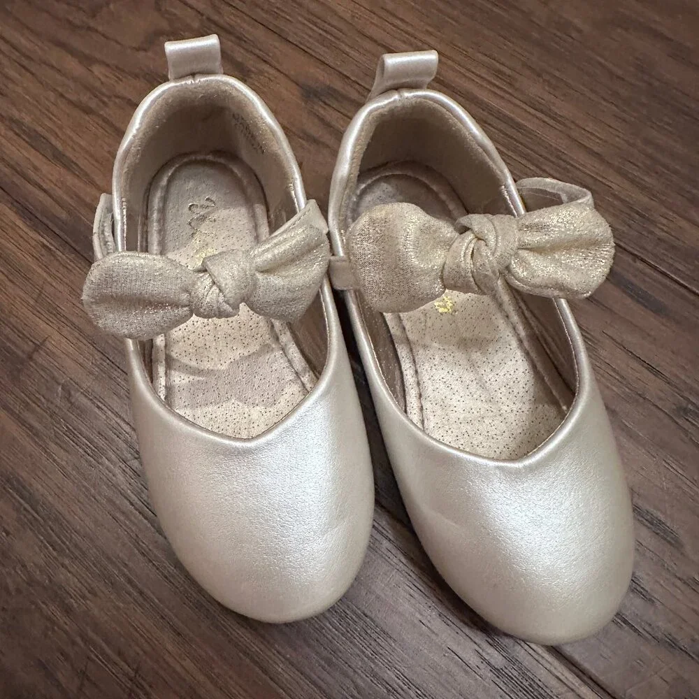 Walofou Angela Mary Jane Ballet Flats With Bow